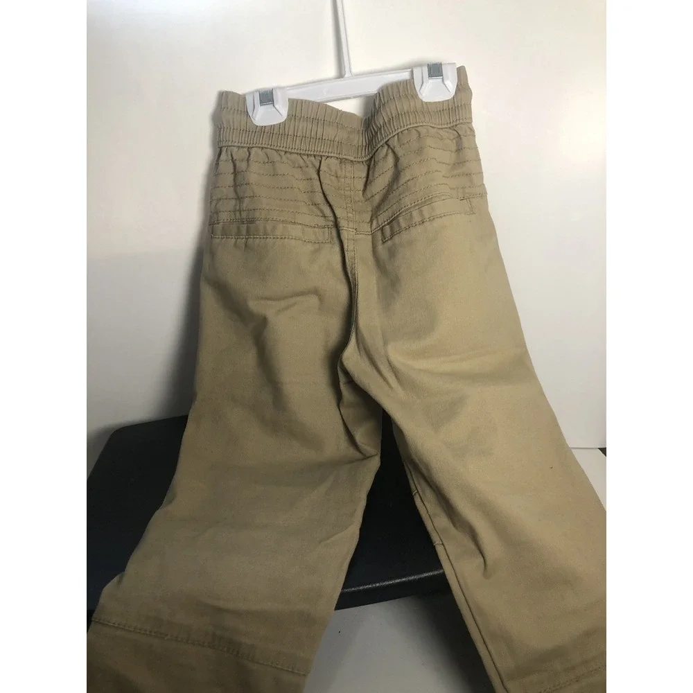 Ring of Fire Boys‎ Moto Jogger Pants Size M (8) Tan Khaki Flex Fit